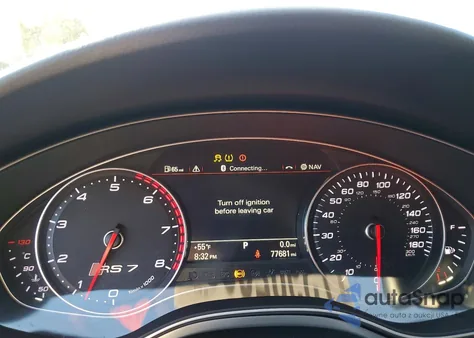 2014 Audi Rs7 z USA, uszkodzony, nr VIN WUAW2CFC7EN901774